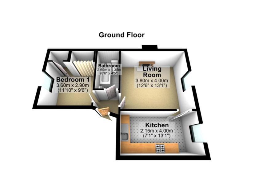 Dwellcome Home Ltd 1 Bed Apt, Half Mile To Union Street Yet Quiet, Free Parking, Fast Wifi, Ideal For Long Term Contractor, Etc Stays, Fully Equipped Kitchen, Regular Housekeeping Option - See Our Site For Assurance Aberdeen Exterior photo